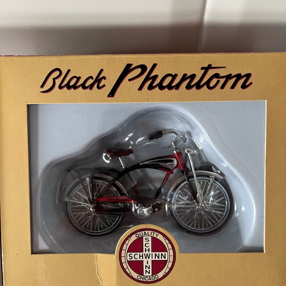 Schwinn Black Phantom Miniature Bicycle - Picture 4 of 6